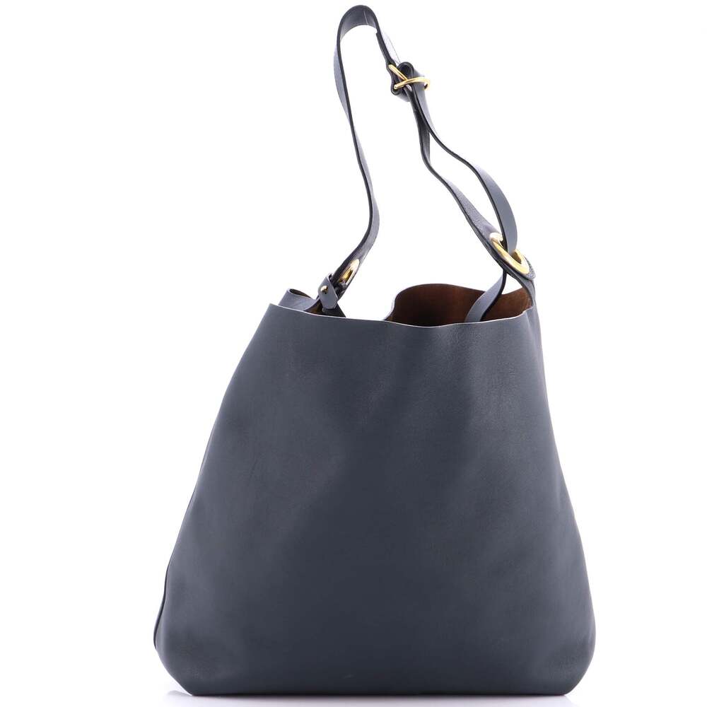 Burberry Grommet Hobo Leather Medium #247388B61B - Picture 4 of 7